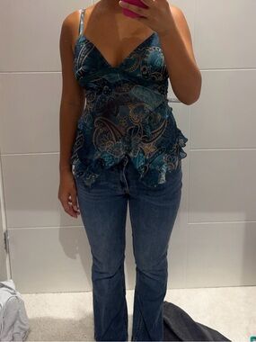 Vintage Lowrise Flare Jeans